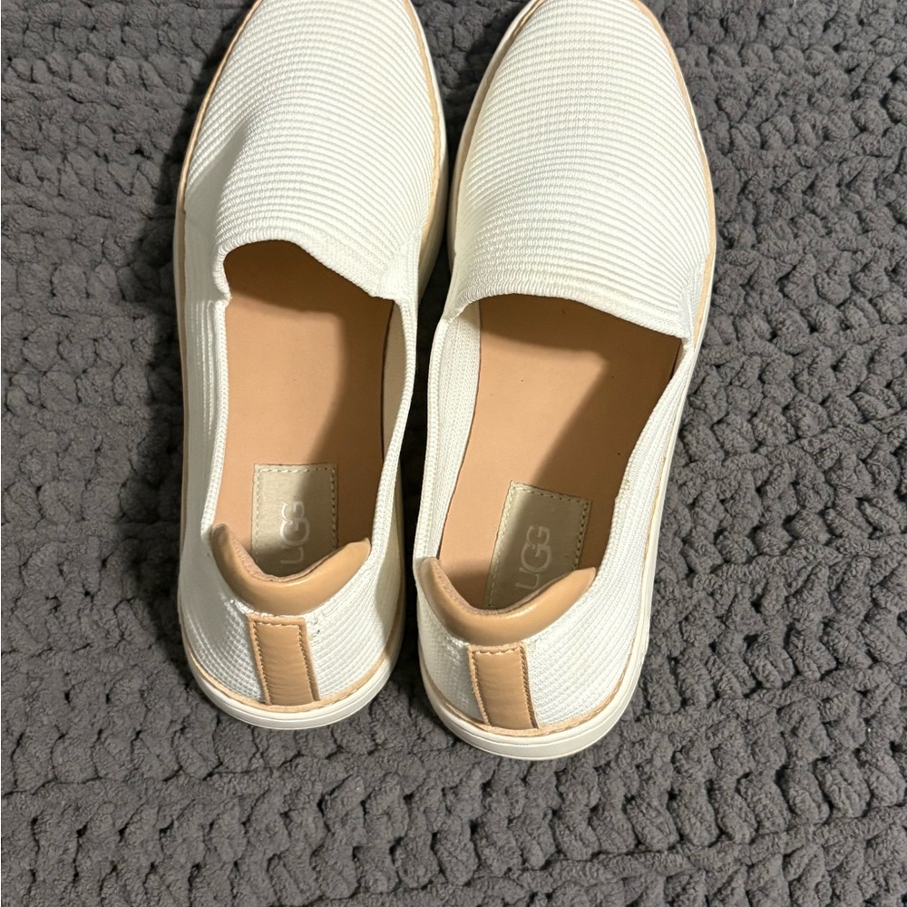 UGG Cream Slip-On Shoes